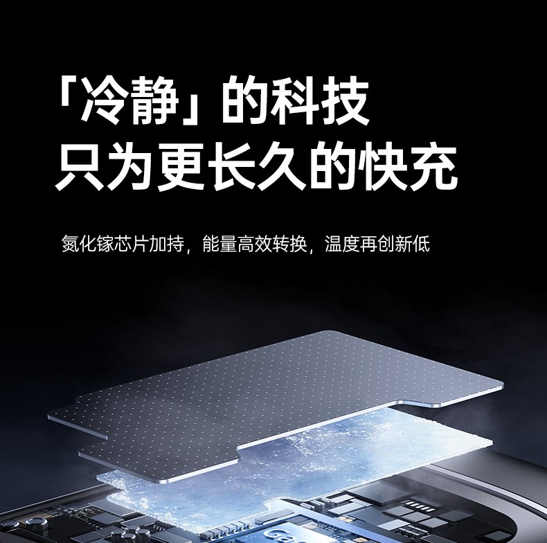 绿联伸缩线氮化镓充电器精工品质细节